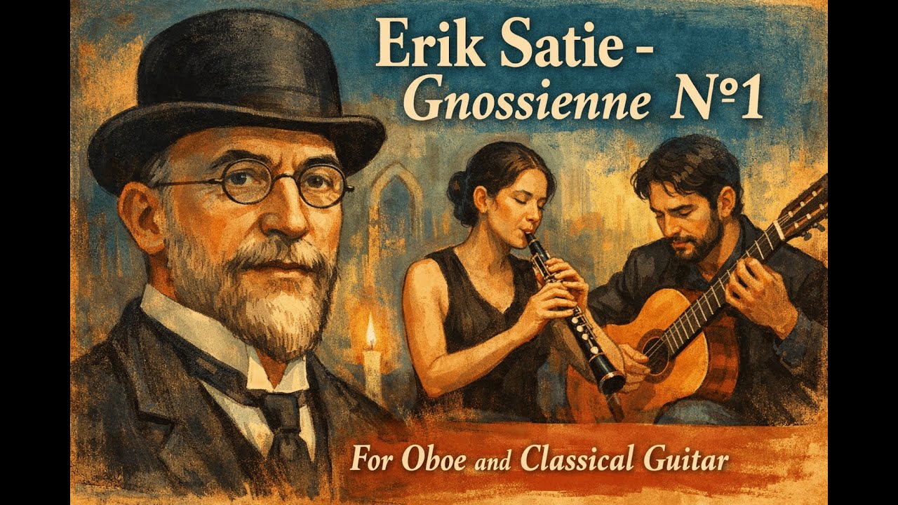 Erik Satie - Gnossienne Nº1. For Oboe and Classical Guitar.