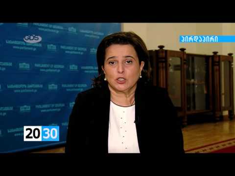 მანანა კობახიძე, პარლამენტის ვიცე სპიკერი /2030 (15.12.2015.)/