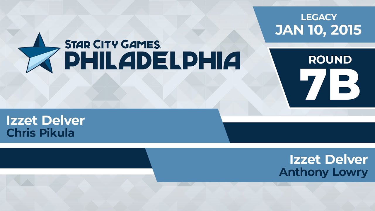 SCGPHILLY: Round 7b - Chris Pikula vs Anthony Lowry | Legacy