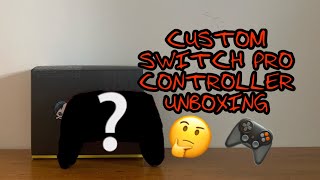 Controller Chaos Custom Switch Pro Controller Unboxing