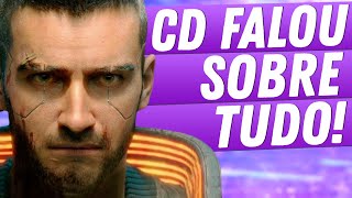 Cyberpunk 2077: CD promete SALVAR o jogo, anuncia NOVAS ATUALIZAÇÕES e muito mais!