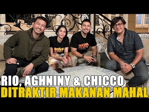 CHICCO JERIKHO, RIO DEWANTO DAN AGHNINY HAQUE SIDAK RUMAH ANDRE.. BAKAR - BAKARAN SAMPE KENYANG