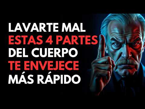 El 99% OLVIDA LAVAR ESTAS PARTES DEL CUERPO y ENVEJECE ANTES DE TIEMPO | ESTOICISMO Para La VEJEZ