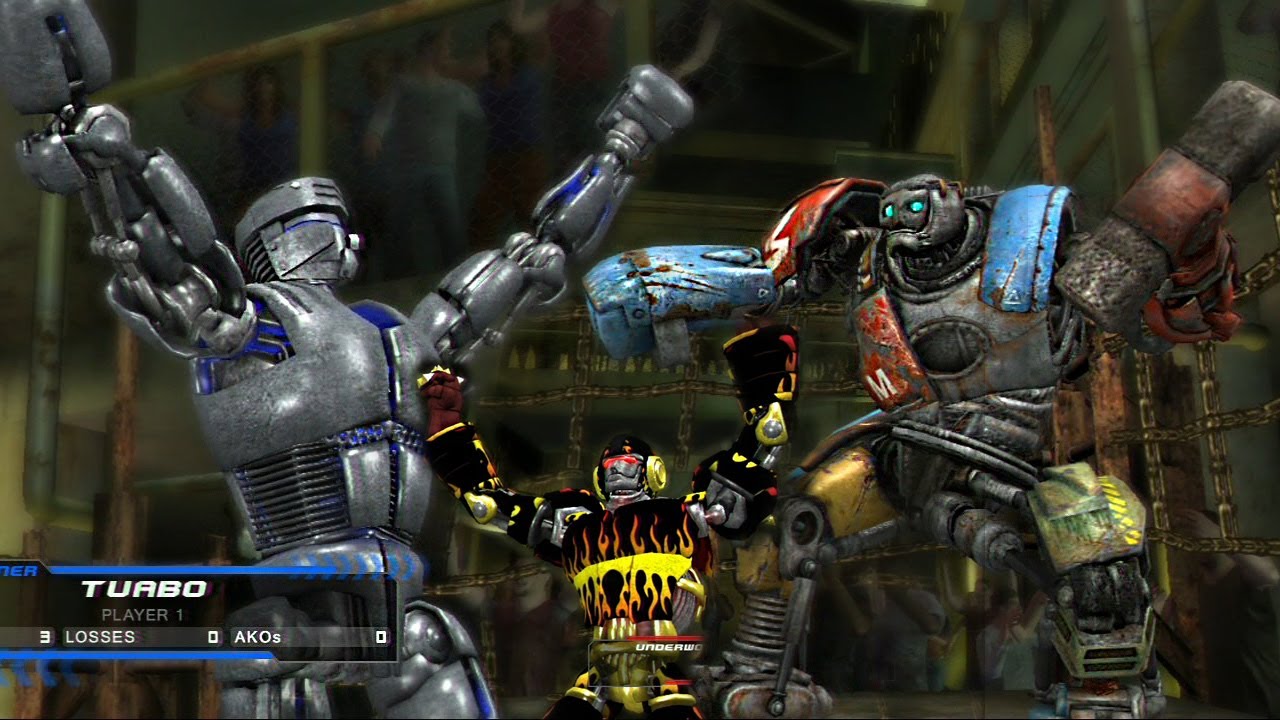 REAL STEEL-New Robot (Turbo vs Metro & Scrapbot, Kong Tron, Skar)
