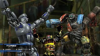 REAL STEEL-New Robot (Turbo vs Metro & Scrapbot, Kong Tron, Skar) screenshot 4