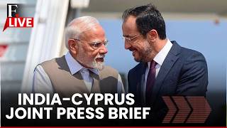 LIVE: Joint Press statement by PM Modi, Cyprus President Nikos Christodoulides | Exchange of MoUs