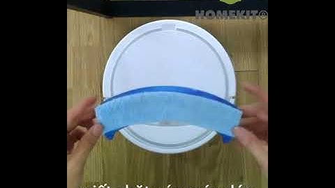 HomeKit - Cách lắp và sử dụng chế độ lau của Robot hút bụi RV-212 app RoBo Home