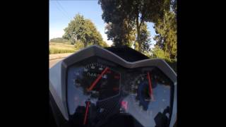 KYMCO CK1 125 - Acceleration 0-100Km/h