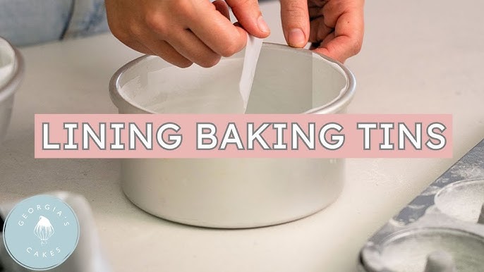 You're Lining Your Tins Like An IDIOT!!!  How to line a cake tin properly!  