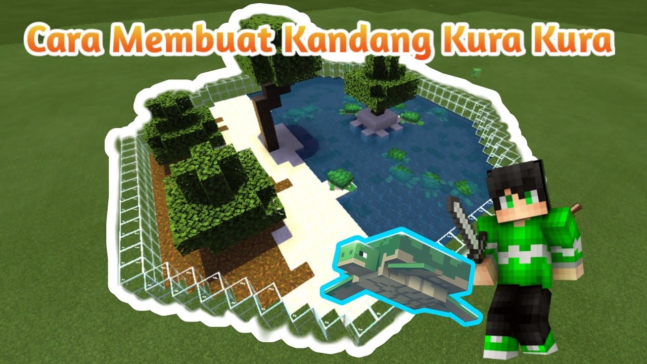 Minecraft: Cara Membuat Kandang Kura Kura Dengan Bagus Dan ...