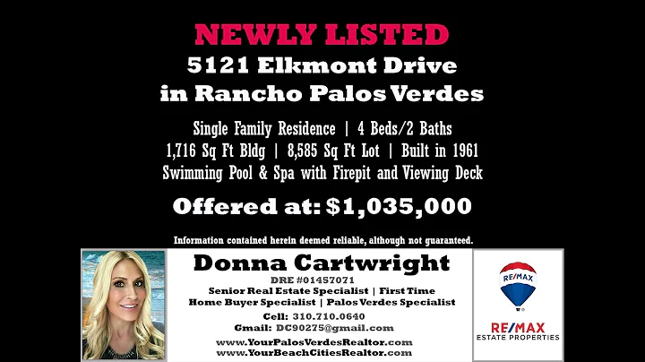 5121 ELKMONT DRIVE FOR SALE BY DONNA CARTWRIGHT, D...