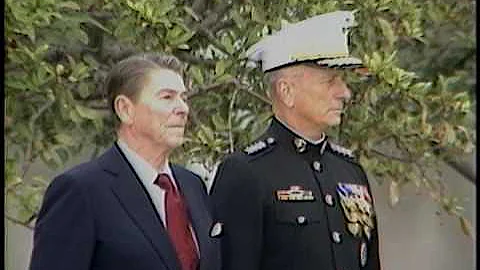 President Reagan’s Remarks at the U.S. Marine Corps 207th Birthday on November 10, 1982