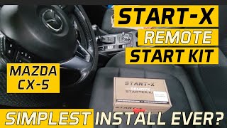 Start-X Remote Start Full Install on Mazda CX-5