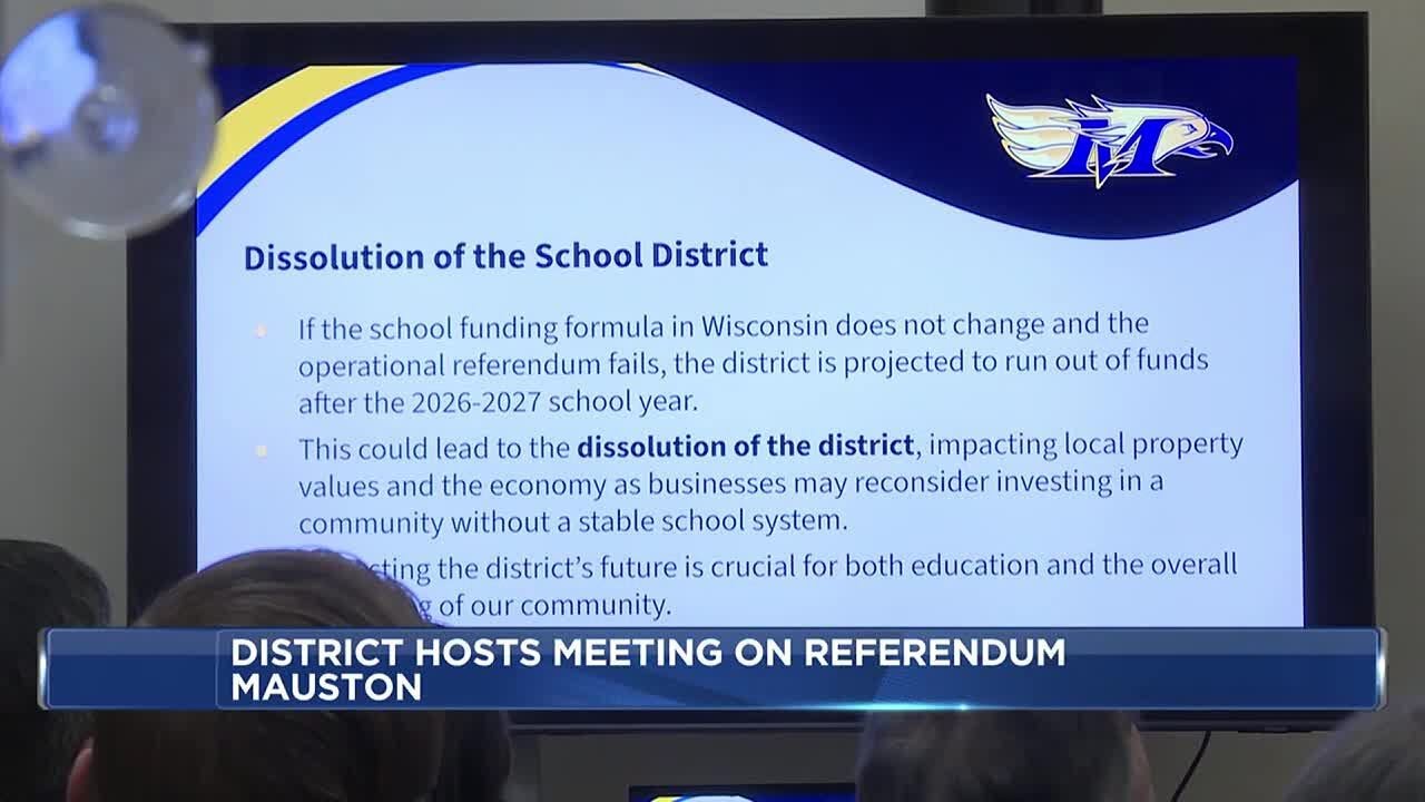 School District of Mauston hosts community meeting on operational ...