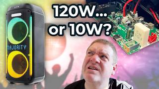 I Took Apart A Cheap Party Speaker... It Didn't Go Well
