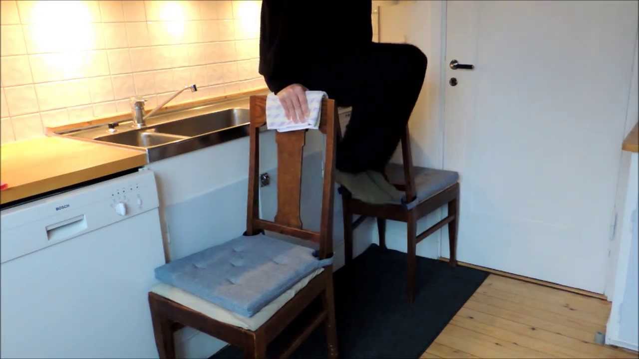 How To Do Home Chair Leg Raise Hanging Leg Lift Knee Lift On