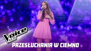 Alicja Górzyńska  'Levitating'  Blind Audition | The Voice Kids Poland 5