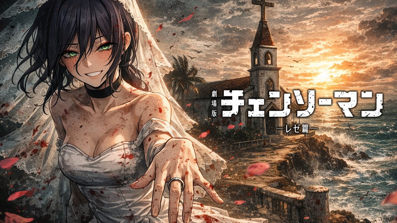 劇場版チェンソーマン レぜ篇 もしもレゼがデンジと逃げることができたら オリジナル曲｜Myname is REZE