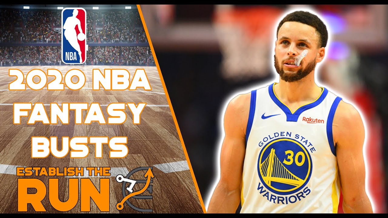 2020 NBA FANTASY BUSTS ETR'S SHY AWAY 30 Establish The Run NBA