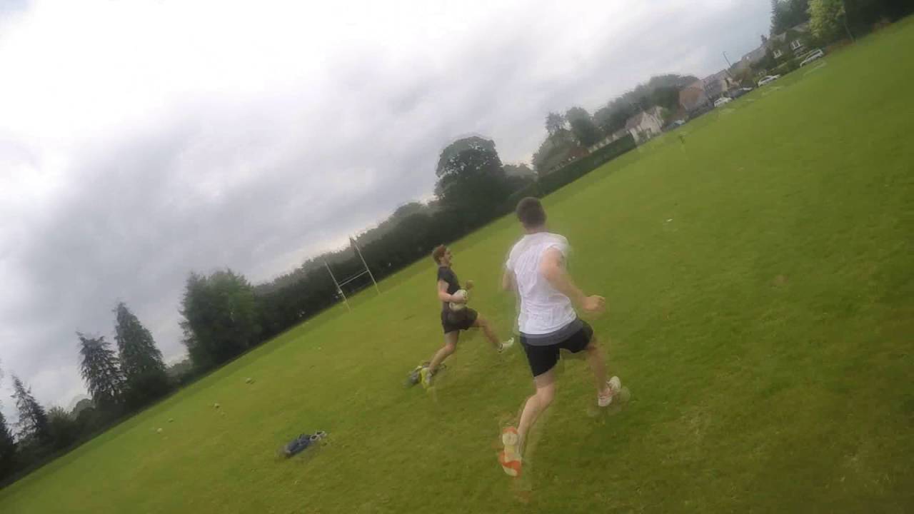 Playing Touch Rugby with mates - YouTube