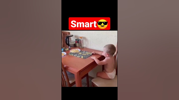 smart baby😍
