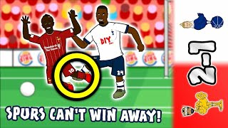 🔴2-1! Spurs Can't Win Away! (442oons Parody)