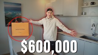 $600,000 APARTMENT TOUR!!! (MY FIRST APARTMENT)