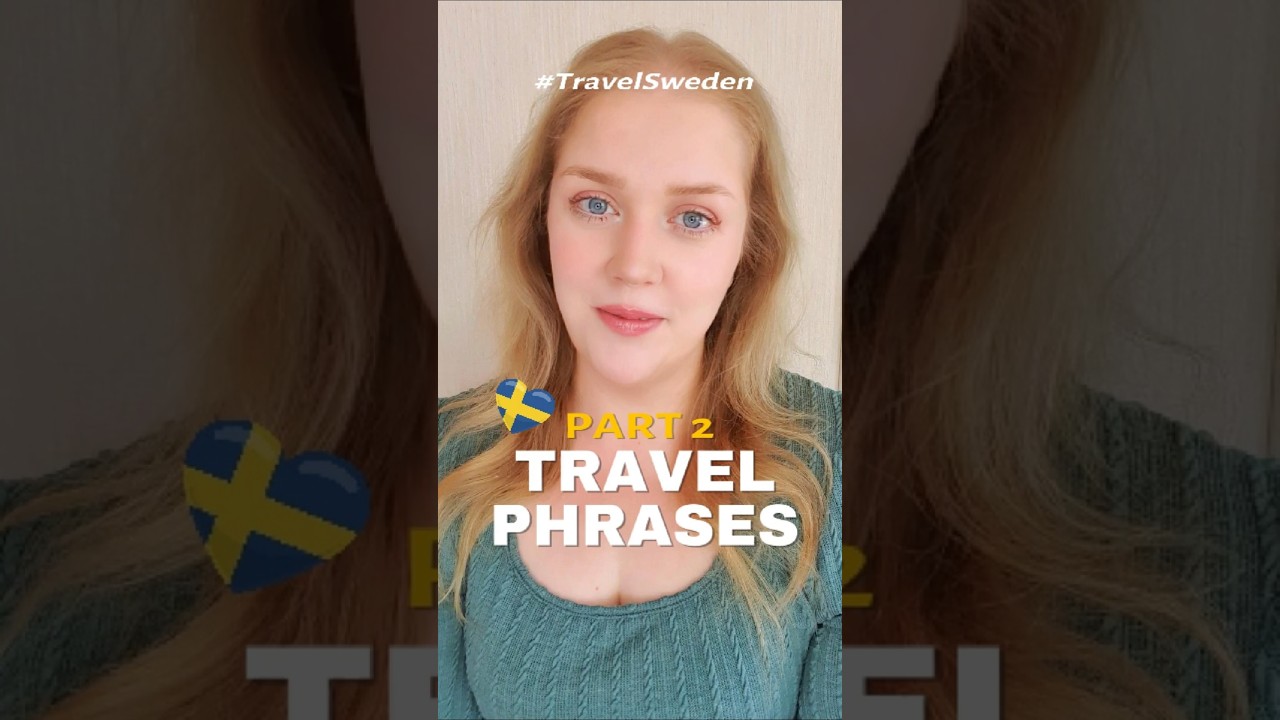 4 must know Swedish café phrases (KOR/ENG/SWE CC)