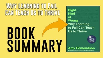 Right Kind of Wrong by Amy Edmondson Free Summary Audiobook