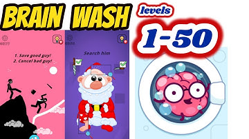 Brain Wash Levels 1 - 50 Gameplay Walkthrough | By Say Games | (IOS - Android)
