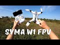 Квадрокоптер Syma W1 ... Впервые на БК моторах! 2 камеры!