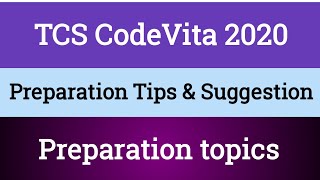 TCS CodeVita Preparation tips and suggestion | How to prepare codevita 2020 | Intellective Tech