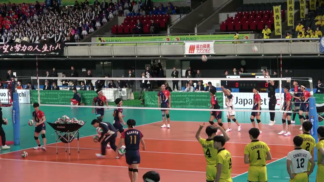 東山高校 スパイク練習 - YouTube