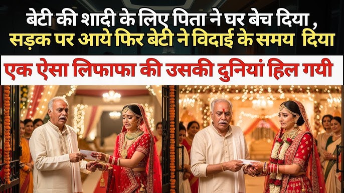 For the marriage of his daughter, the father sold his house and came on the road, then the daught... - YouTube