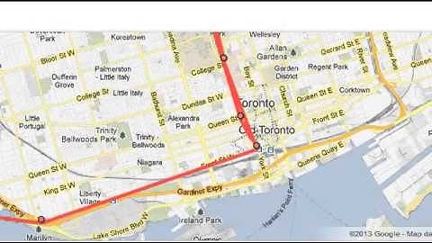 Google Latitude -- tracking video