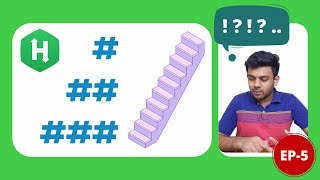 Staircase | HackerRank Problem Solving | Ep-5 | English | code io