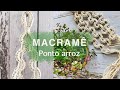 MACRAMÊ: SUPORTE PARA VASOS | PONTO ARROZ| PASSO A PASSO