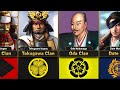 JAPANESE SAMURAI CLANS Famous Daimyos Shisei Seido JAPANESE SAMURAI CLANS Famous Daimyos Shisei Seido