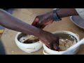 Ex boko haram members eating
