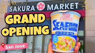 Japanese Convenience Store Sakura Market Grand Opening! Here's What's New (2026)