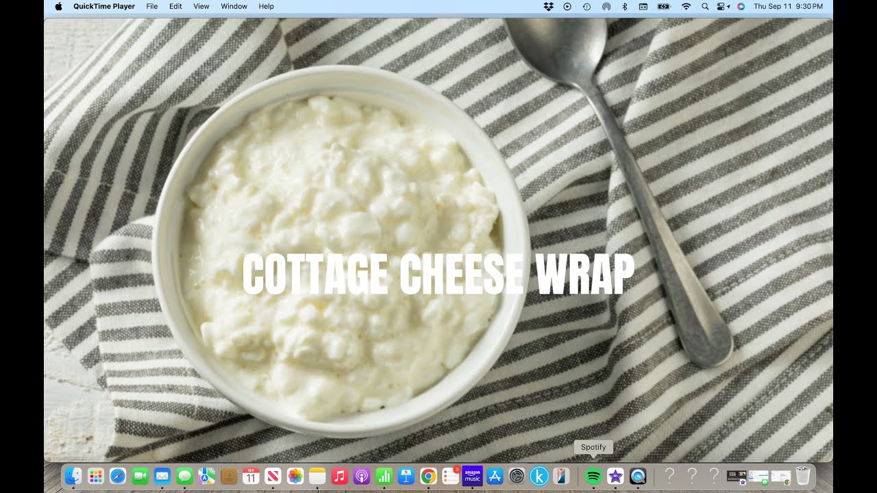 Cottage Cheese Wrap