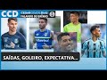 Saídas, novidades sobre os goleiros, assinatura... uma segunda-feira de expectativa no Grêmio