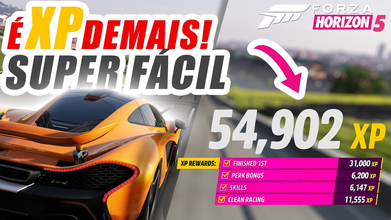 FORZA HORIZON 5 ] NOVO AFK DE XP ILIMITADO SUBA DE LEVEL SUPER