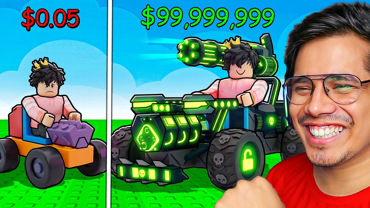 I BECAME STRONGEST IN BUILD AND KILL ZOMBIES ROBLOX 😱