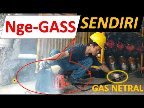 Video: Bagaimana cara kerja tutup gas mesin pemotong rumput?