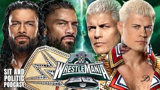 Wrestlemania 40 Live Bloodline Rules Cody Rhodes vs Roman Reigns , Seth Rollins vs Drew McIntyre