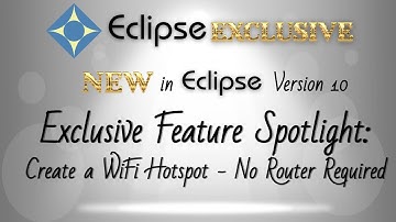 Exclusive Feature Spotlight: Create a Wifi Hotspot - No Router Required