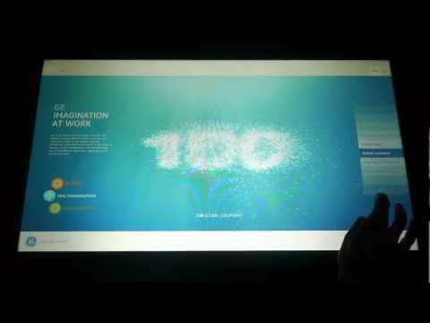 Multitouch table (TUIO, OpenCL, openframeworks, OpenGL)