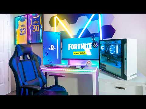 I Built My Biggest Fan His Dream Gaming Room…