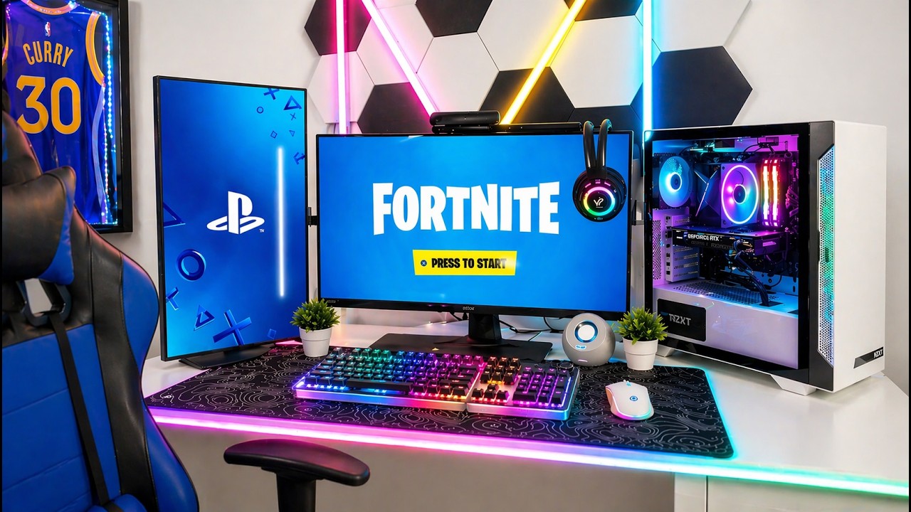 I Built My Subscriber His DREAM Gaming Room…